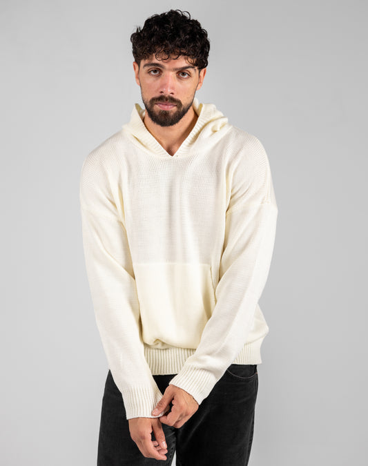 Off-White Knitted Hoodie