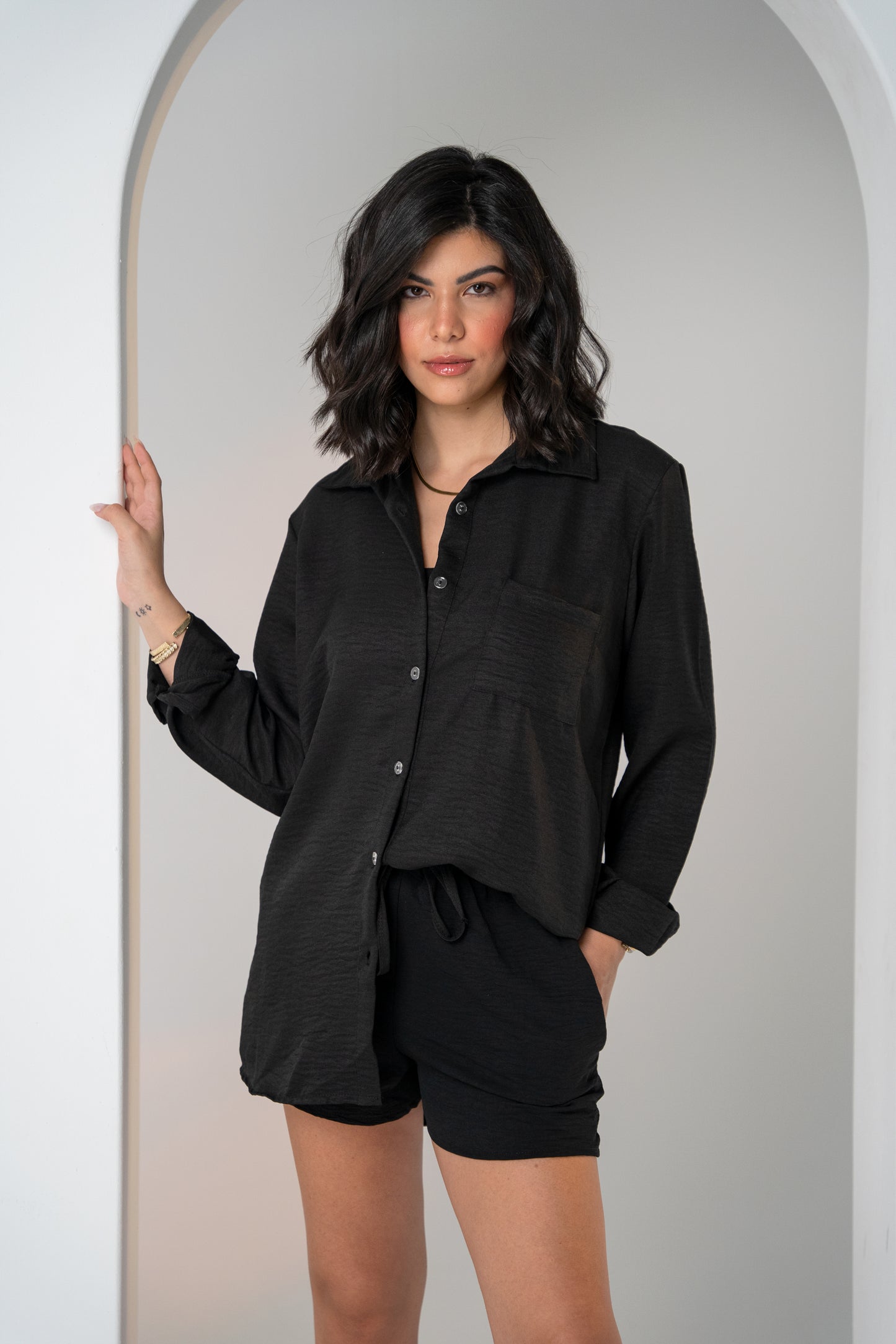 Beach Chemise Black