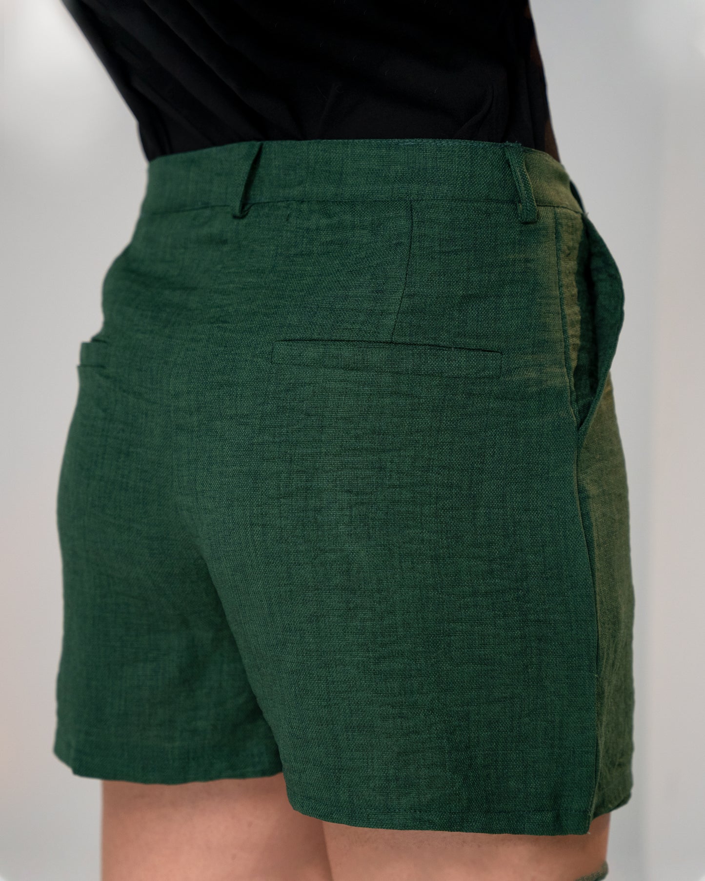 Short Skirt Dark Green