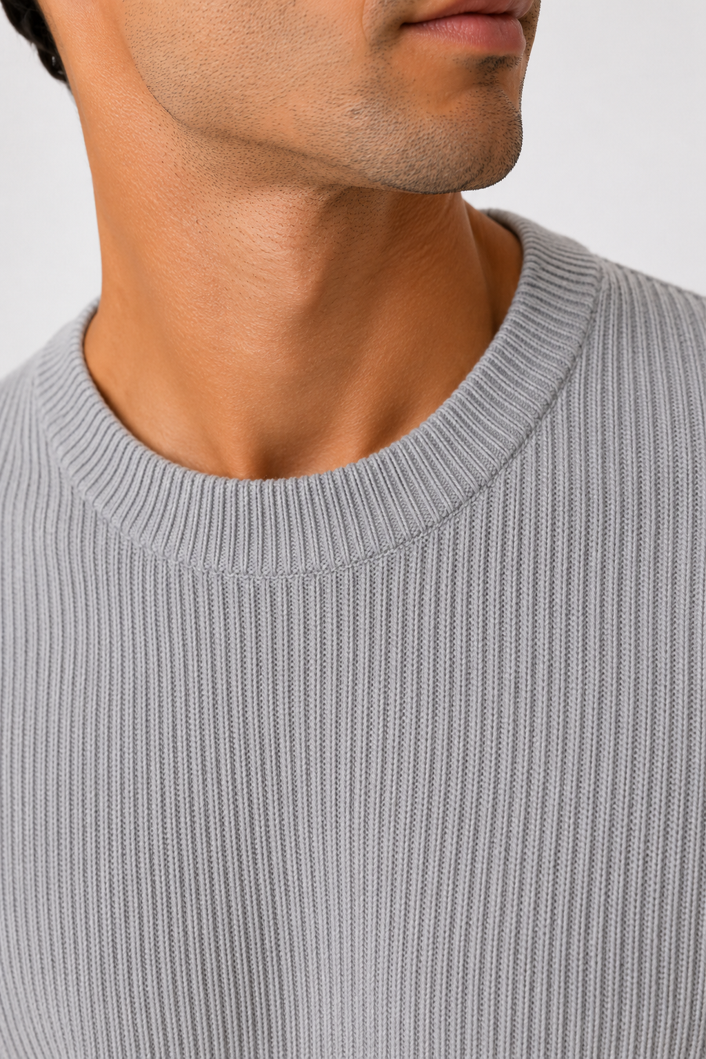 Knitted Crewneck T-shirt