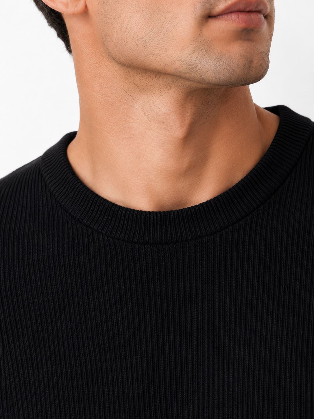 Knitted Crewneck T-shirt