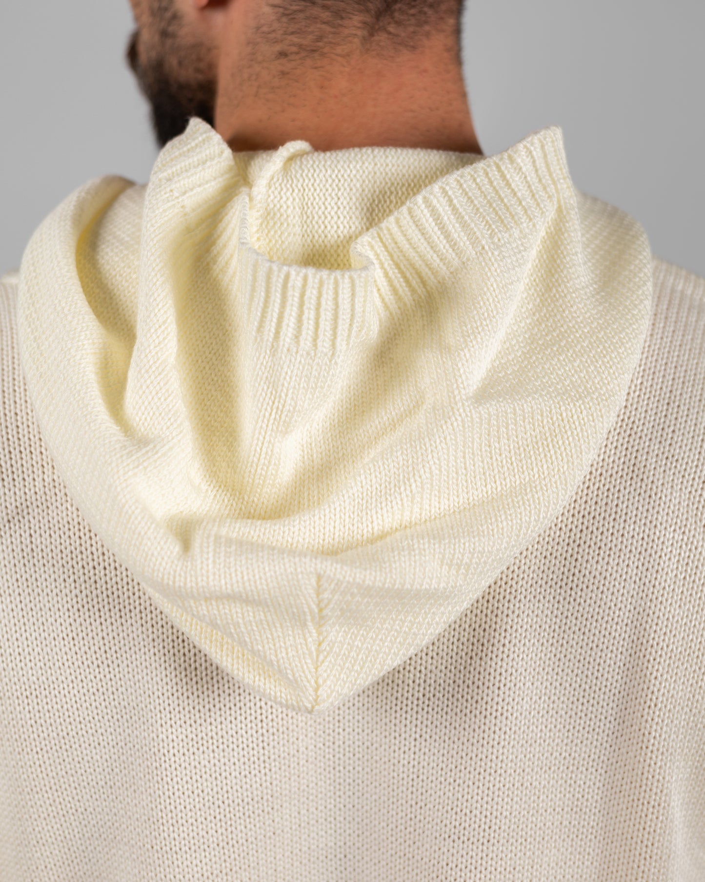 Off-White Knitted Hoodie