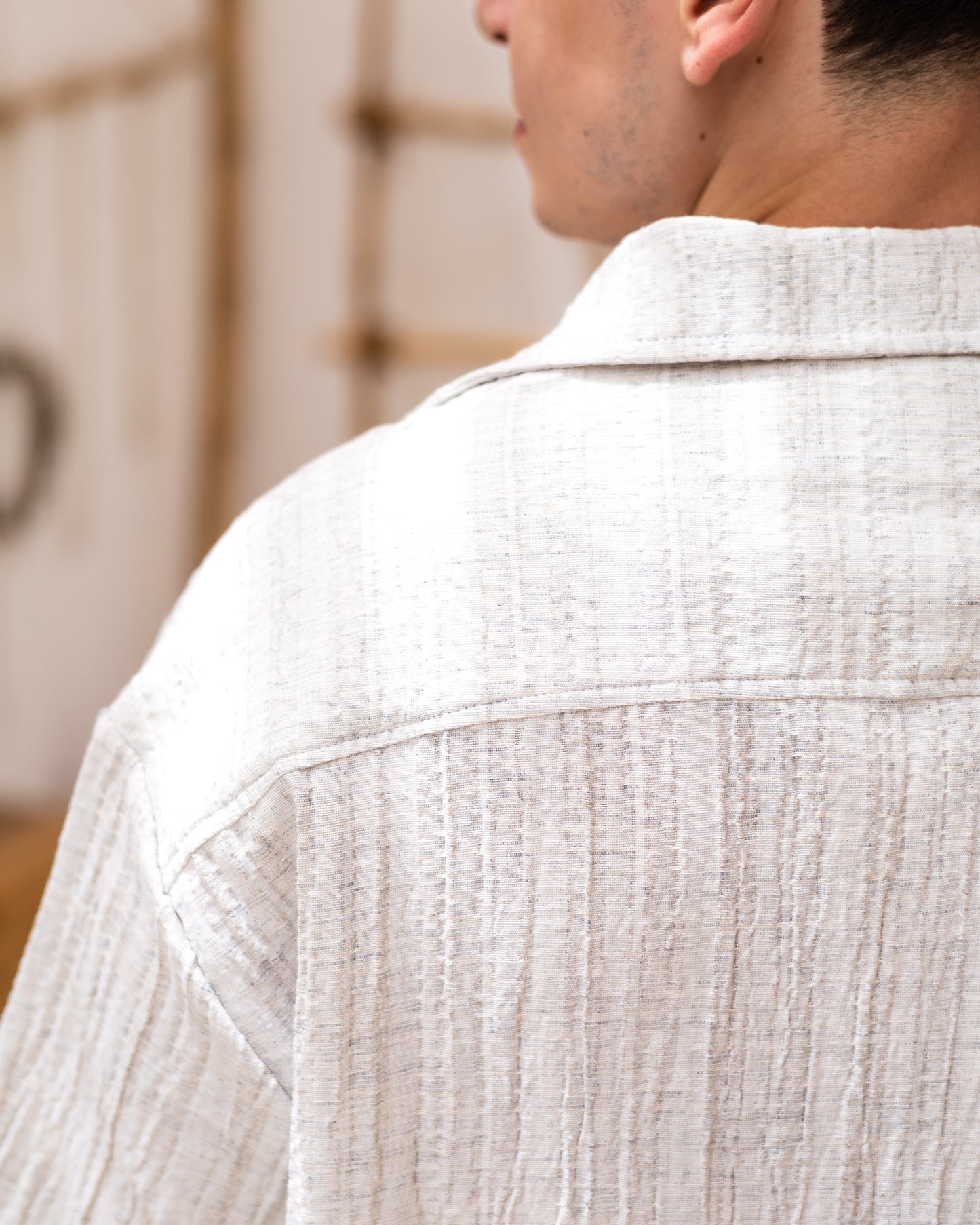 Textured Linen Shirt