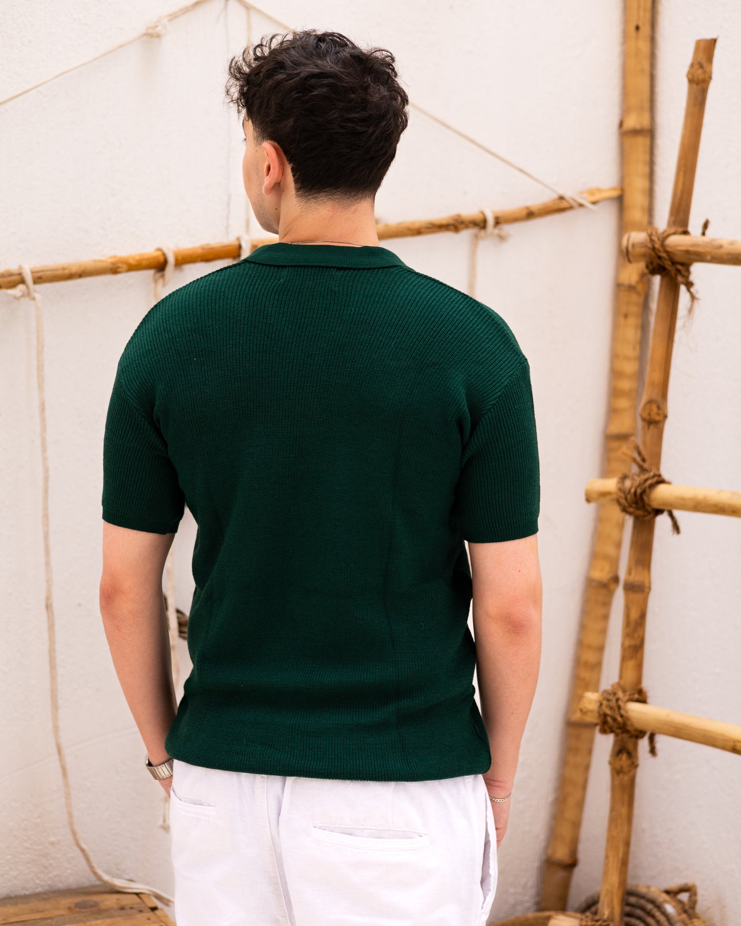 Knitted Polo Tshirt