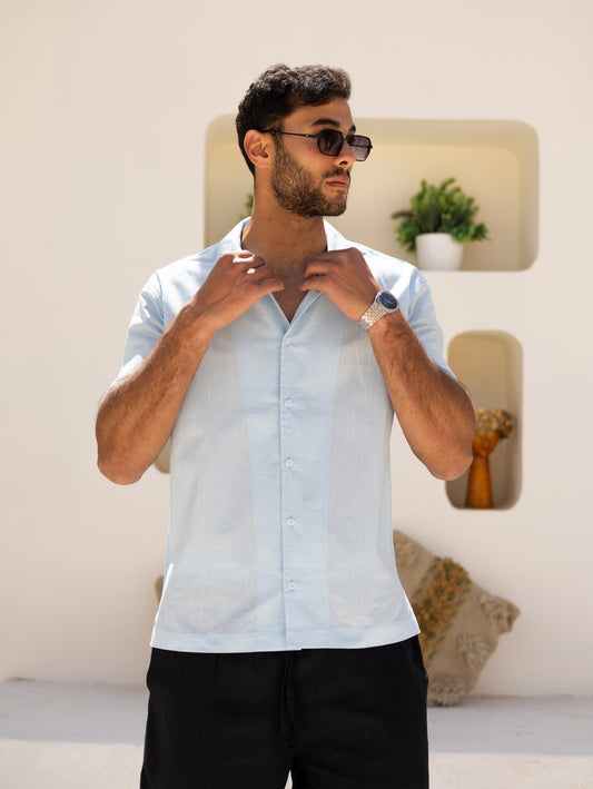 Short Sleeve Linen Shirt