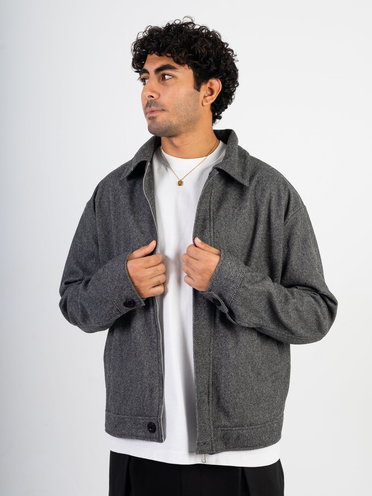 Wool Cropped Jacket
