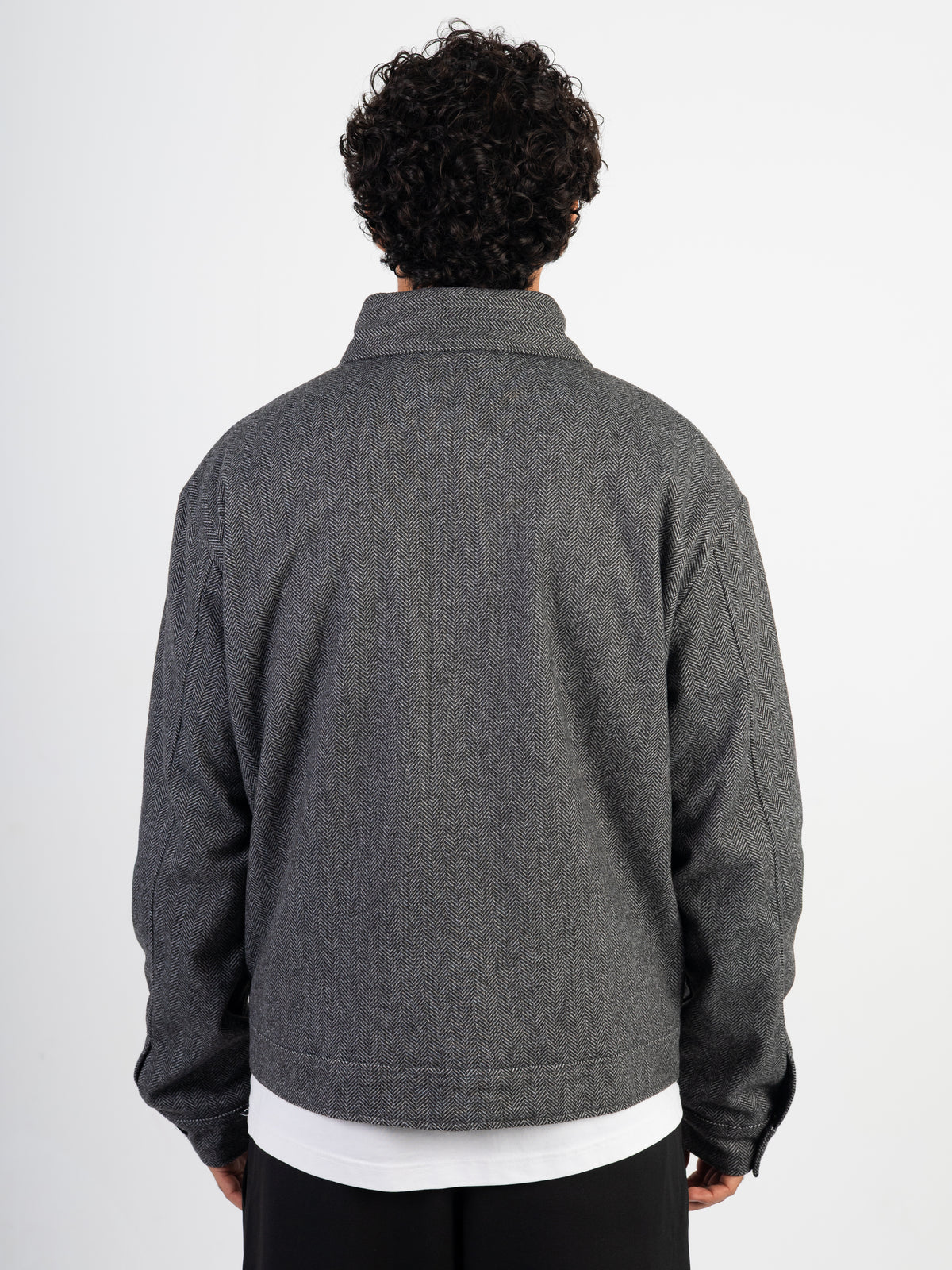 Wool Cropped Jacket