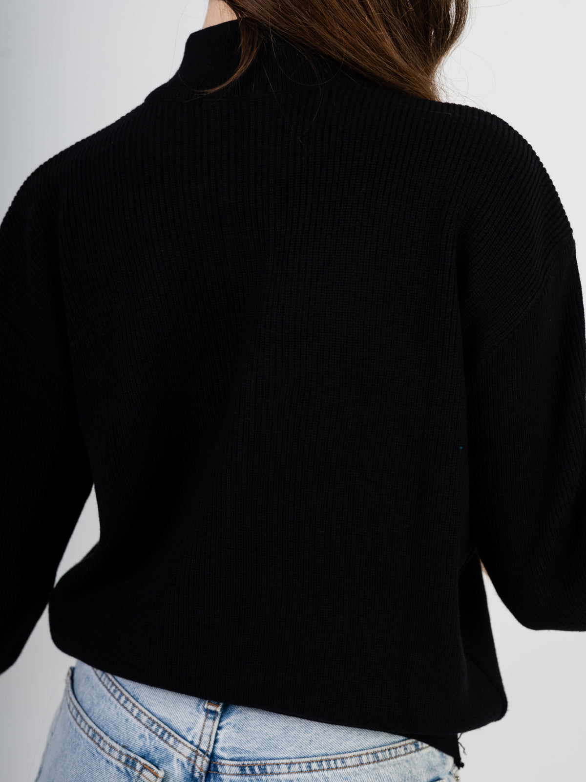 Women’s Knitted Zipper Pullover