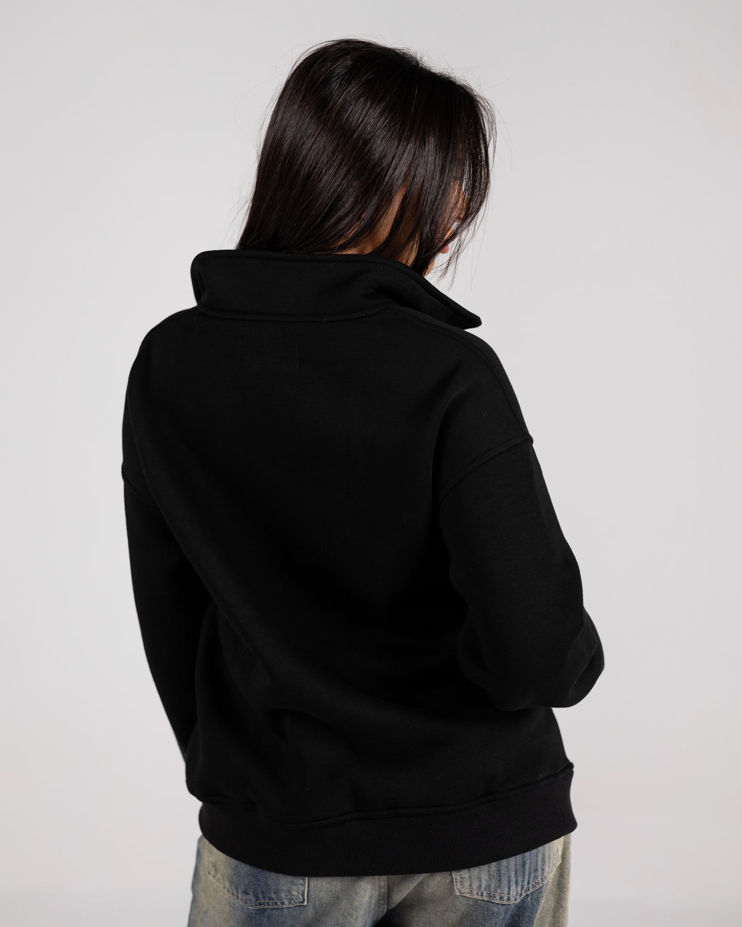 Double Zipper Jacket Black