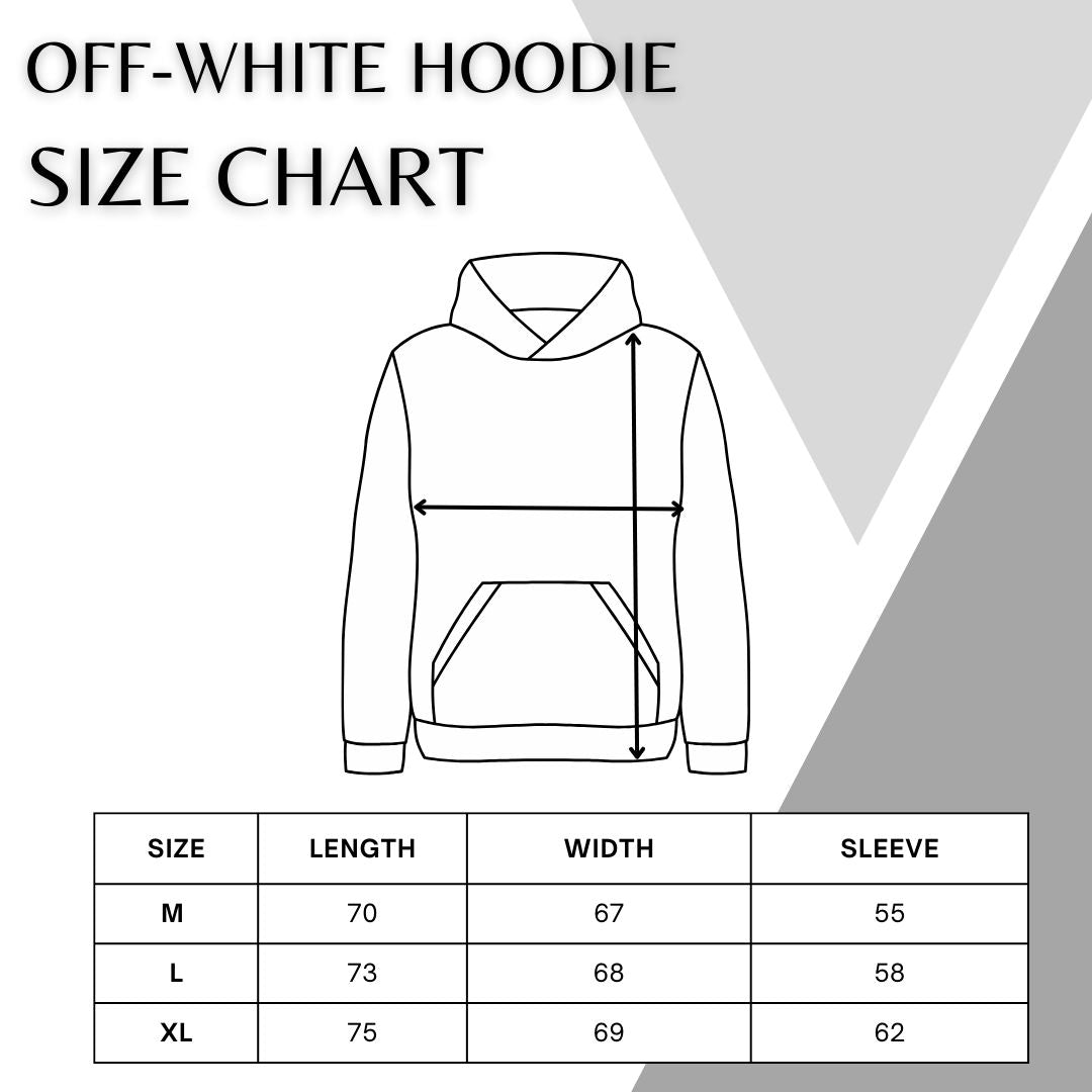 Off-White Knitted Hoodie Tricot